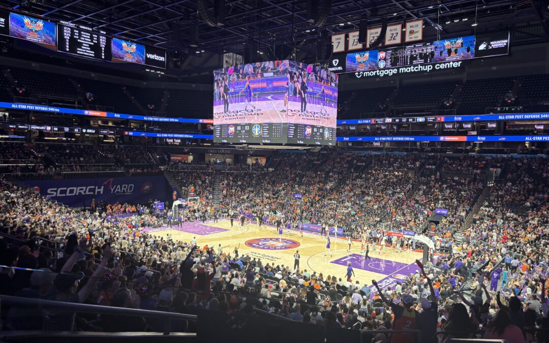Day 9/10: Final Update – WNBA game and Leaving Phoenix